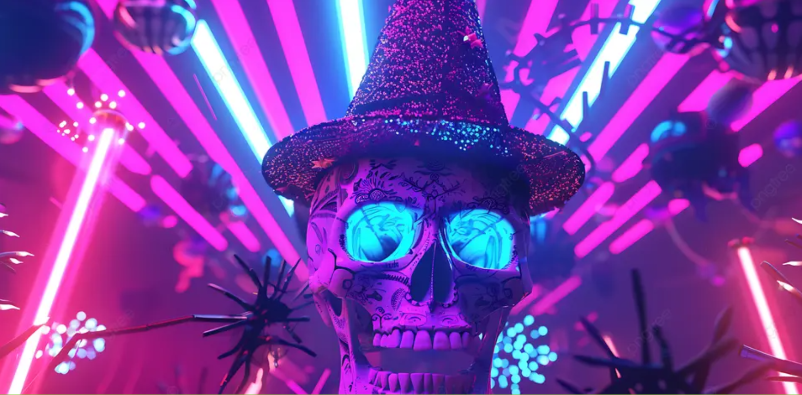 Cat and skull t-shirt